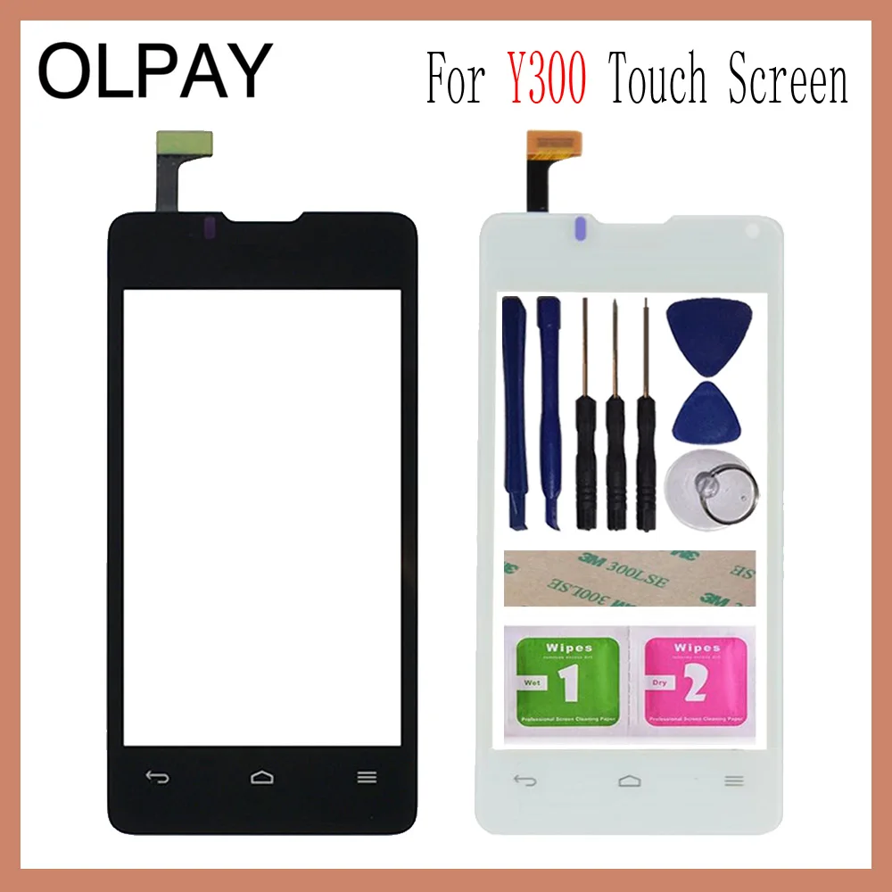 OLPAY 4.0'' For Huawei Ascend Y300 U8833 T8833 Y300-0100 Touch Screen Touch Digitizer Panel Glass Tools Free Adhesive And Wipes
OLPAY 4.0'' For Huawei Ascend Y300 U8833 T8833 Y300-0100 Touch Screen Touch Digitizer Panel Glass Tools Free Adhesive And Wipes
