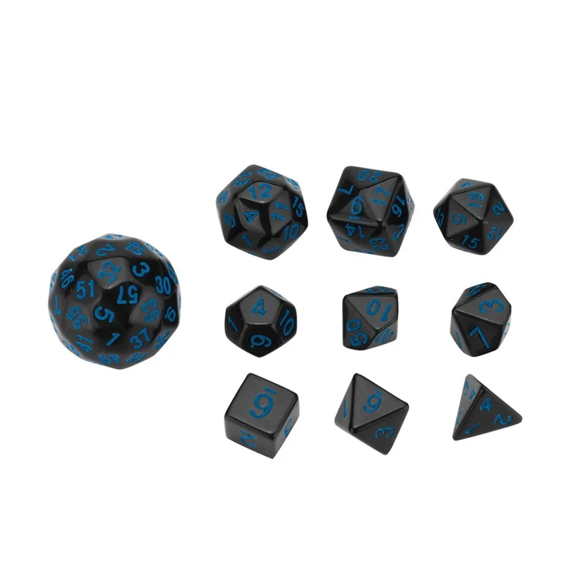 10Pcs 60-sided polyhedral Dice Digital Cubes Party For Game Polyhedral D60 Multi Sided Acrylic Dice #2P09
10Pcs 60-sided polyhedral Dice Digital Cubes Party For Game Polyhedral D60 Multi Sided Acrylic Dice #2P09