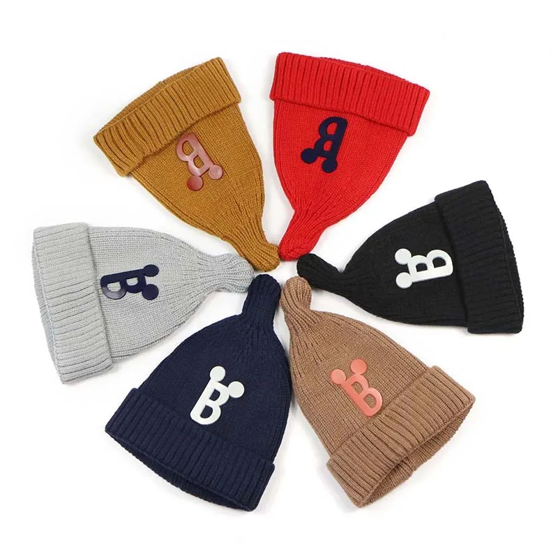 Cute Baby Hat Autumn Winter Baby Girl Boy Hat Knitted Kids Children Hat Letter Infant Toddler Beanie Cap Casquette Enfant Muts
Cute Baby Hat Autumn Winter Baby Girl Boy Hat Knitted Kids Children Hat Letter Infant Toddler Beanie Cap Casquette Enfant Muts