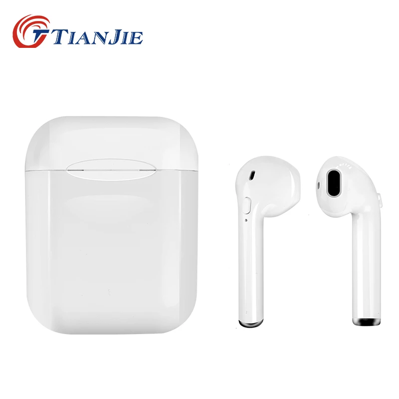 Tianjie i11 TWS Wireless/Portable Sports Bluetooth Earphones with Built-in charging BIN Earbuds Bluetooth Stereo headset for IOS
Tianjie i11 TWS Wireless/Portable Sports Bluetooth Earphones with Built-in charging BIN Earbuds Bluetooth Stereo headset for IOS