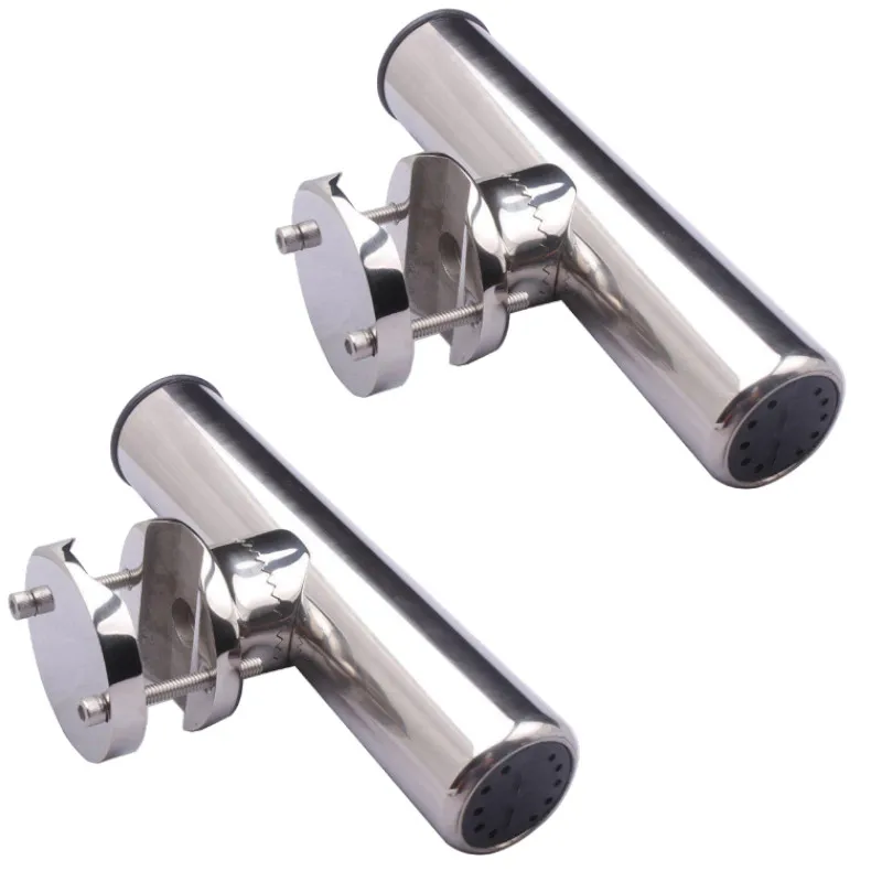 2pcs Rod Holder Marine Stainless Steel Fishing Rod Holder Clamp On with Wrench and Gasket For 7/8"-1"Boat Fishing Tackle
2pcs Rod Holder Marine Stainless Steel Fishing Rod Holder Clamp On with Wrench and Gasket For 7/8"-1"Boat Fishing Tackle
