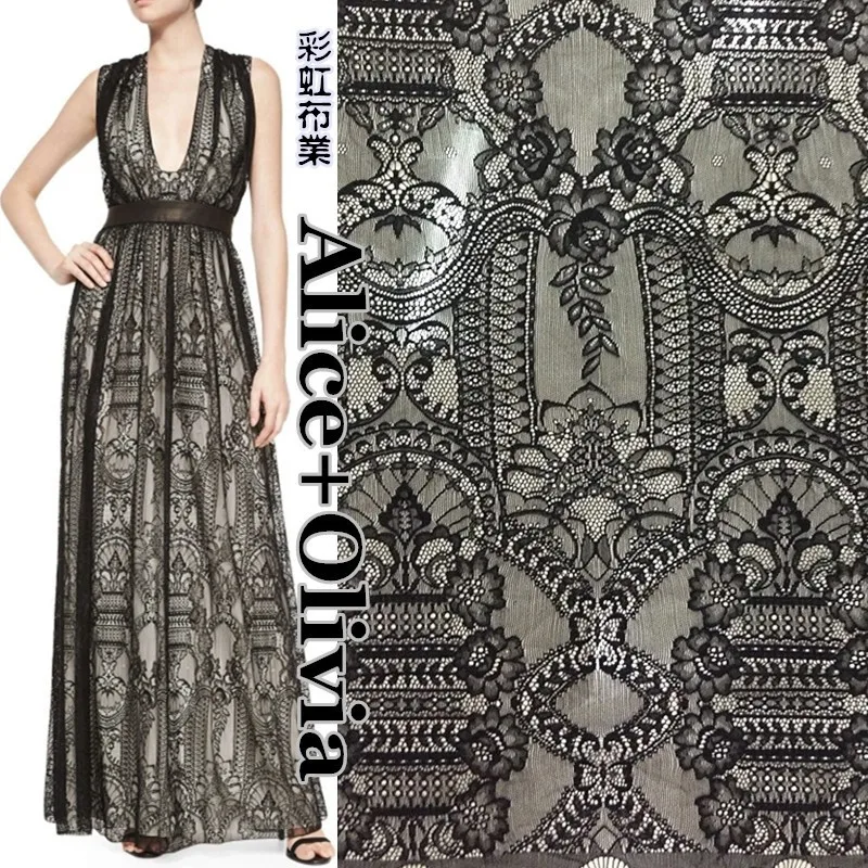 black Embroidered African Guipure Cord Lace Fabric Mesh Net Patchwork tissue tecido for Sewing Clothes Formal Wedding Dress
black Embroidered African Guipure Cord Lace Fabric Mesh Net Patchwork tissue tecido for Sewing Clothes Formal Wedding Dress