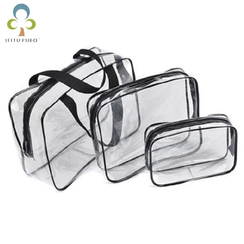 3pcs/set Multi-functional storage bag Storage bag washing cosmetic bag transparent finishing bag Travel debris storage box LYQ
3pcs/set Multi-functional storage bag Storage bag washing cosmetic bag transparent finishing bag Travel debris storage box LYQ