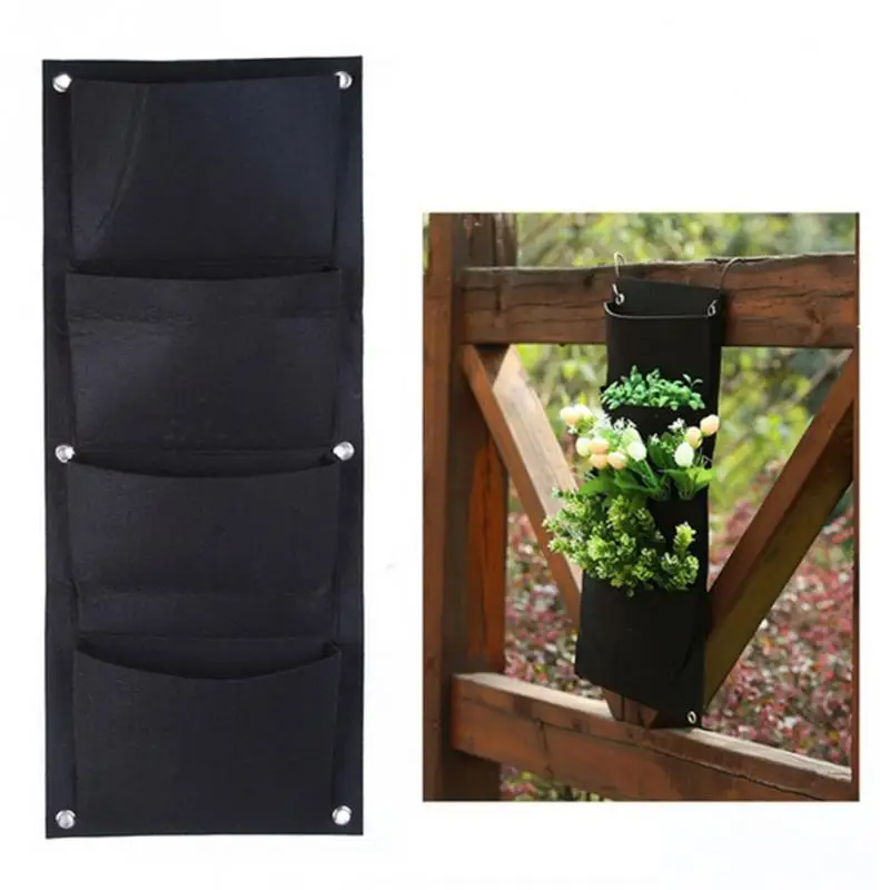 4 Pockets 65*26cm Hanging Plant Pots Wall Pot Vertical /Horizontal Garden Flower Pots and Planter Hanging Grow Bag
4 Pockets 65*26cm Hanging Plant Pots Wall Pot Vertical /Horizontal Garden Flower Pots and Planter Hanging Grow Bag