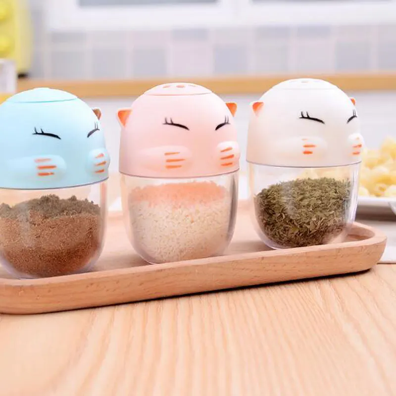 LuxDream two in one creative Cartoon Spices Bottle Toothpick-holder Kitchen Tools Salt Pepper Sugar Shaker Condiment Bottle
LuxDream two in one creative Cartoon Spices Bottle Toothpick-holder Kitchen Tools Salt Pepper Sugar Shaker Condiment Bottle