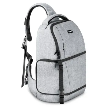Neewer Sling Camera Bag - Camera Case Backpack with Padded Dividers for DSLR and Mirrorless Cameras (for Nikon/Canon/Sony etc.)
Neewer Sling Camera Bag - Camera Case Backpack with Padded Dividers for DSLR and Mirrorless Cameras (for Nikon/Canon/Sony etc.)
