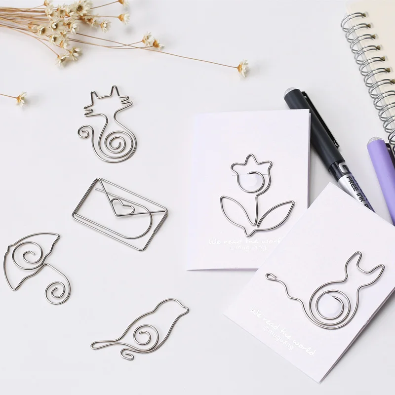 Metal Animal Cartoon Flamingos Bookmarks Creative Paper Clip Ticket Holder Marking Supplies Office School Supplies Stationery
Metal Animal Cartoon Flamingos Bookmarks Creative Paper Clip Ticket Holder Marking Supplies Office School Supplies Stationery