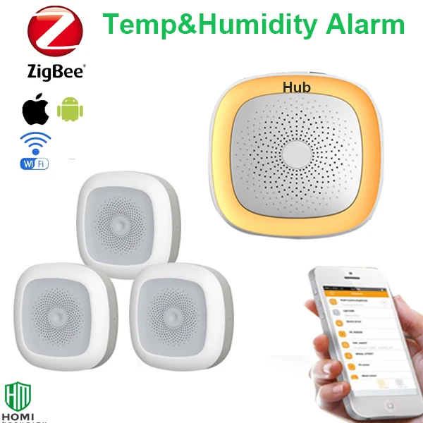 3pcs Zigbee temperature sensor Humidity sensor Connected Zigbee Hub APP control home automation kit
3pcs Zigbee temperature sensor Humidity sensor Connected Zigbee Hub APP control home automation kit