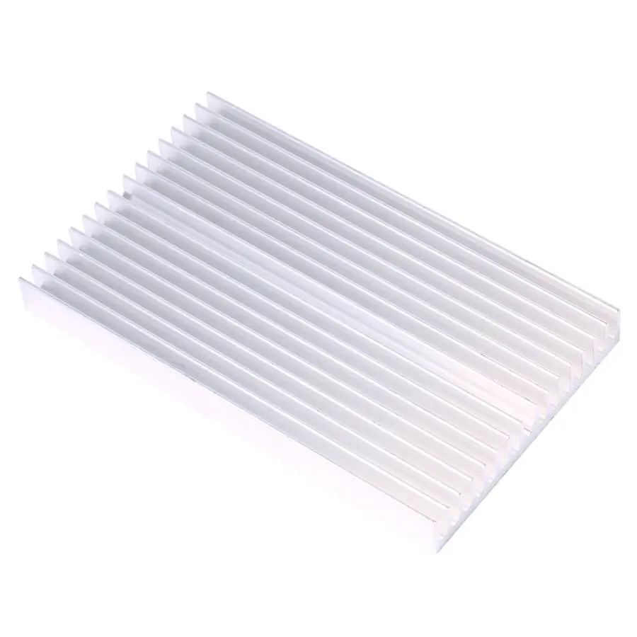DIY Cooler Aluminum Heatsink Grille Shape Radiator Heat Sink Chip 3.93inch 100*60*10mm for IC LED Power Transistor
DIY Cooler Aluminum Heatsink Grille Shape Radiator Heat Sink Chip 3.93inch 100*60*10mm for IC LED Power Transistor