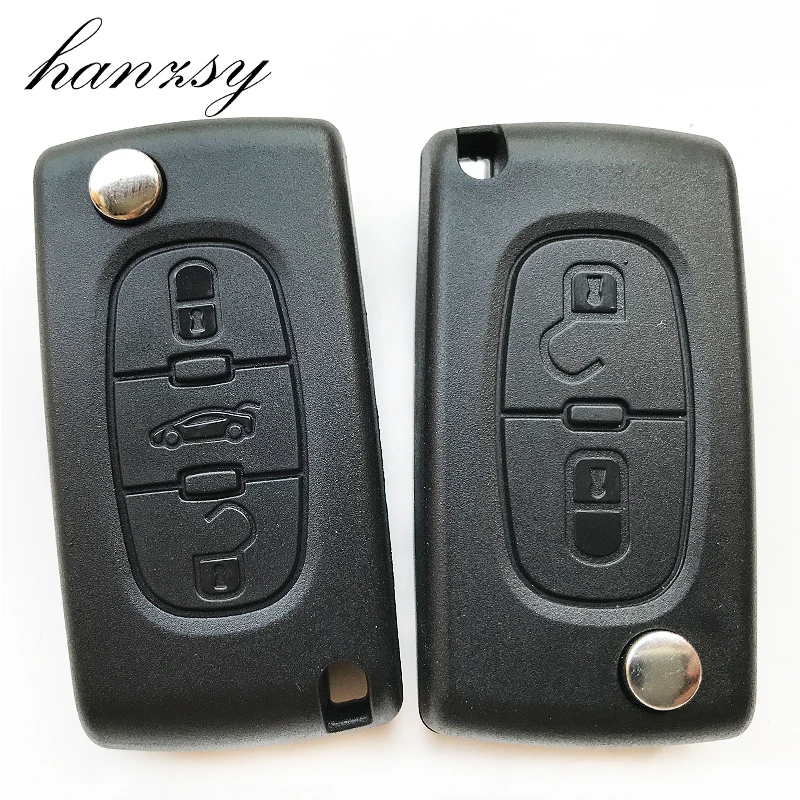 2/3 Buttons Car Remote Key Shell For Peugeot 107 607 407 307 308 207 208 408 Flip Folding Key Case Fob Cover VA2/HU83 Blade
2/3 Buttons Car Remote Key Shell For Peugeot 107 607 407 307 308 207 208 408 Flip Folding Key Case Fob Cover VA2/HU83 Blade
