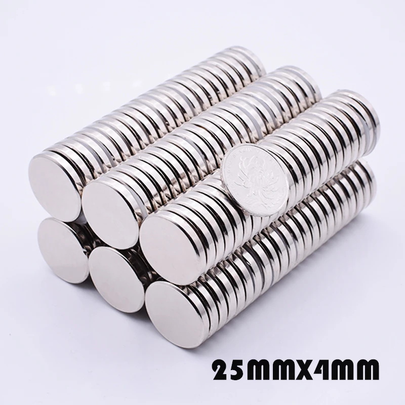 10/30pcs 25 x 4mm Neodymium Magnet N35 Mini Super Strong Rare Earth Fridge Permanet Magnet Disc 25*4mm Small Round NdFeB Magnet
10/30pcs 25 x 4mm Neodymium Magnet N35 Mini Super Strong Rare Earth Fridge Permanet Magnet Disc 25*4mm Small Round NdFeB Magnet