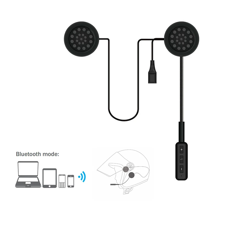 Беспроводная bluetooth-гарнитура с мотором мотоциклетный шлем наушники динамик