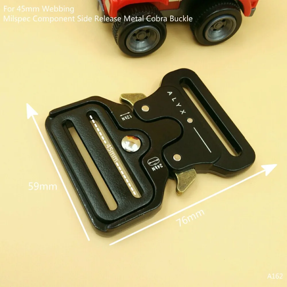 New 2Pcs Mil spec Molle Component Quick Side Release Metal Buckles For 45mm Webbing Bags Clothes Tactical Belts King Cobra
New 2Pcs Mil spec Molle Component Quick Side Release Metal Buckles For 45mm Webbing Bags Clothes Tactical Belts King Cobra
