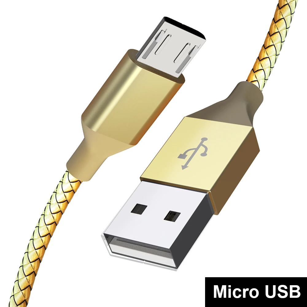 Micro USB Cable Fast Charging Data Sync 1M 2M 3M Nylon Braided Android Phone Charger Kable for Xiaomi Redmi Note 5 6 Pro Huawei
Micro USB Cable Fast Charging Data Sync 1M 2M 3M Nylon Braided Android Phone Charger Kable for Xiaomi Redmi Note 5 6 Pro Huawei