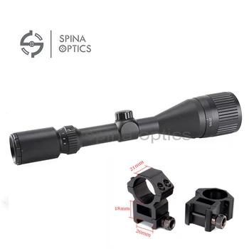 SPINA OPTICS Tactical Hunting Scope 3-9x50 AOE Red Green Dot Riflescope Optics Sight With 20 mm rail Mounts
SPINA OPTICS Tactical Hunting Scope 3-9x50 AOE Red Green Dot Riflescope Optics Sight With 20 mm rail Mounts