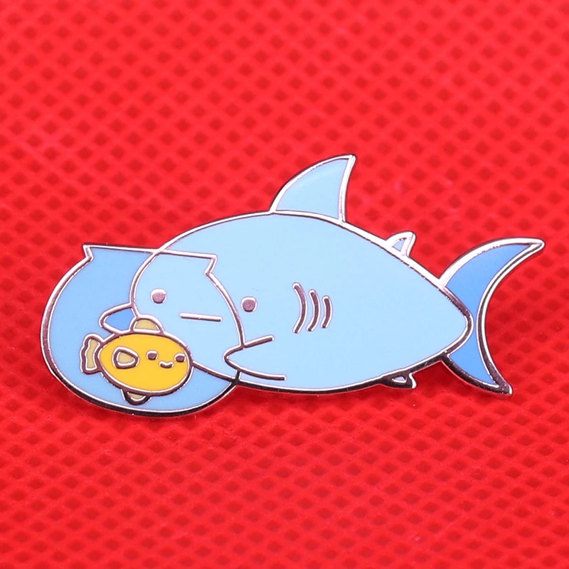 Cute fish enamel pin cartoon funny aquarium brooches sea animal badge creative gift for kids girls jackets backpack accessories
Cute fish enamel pin cartoon funny aquarium brooches sea animal badge creative gift for kids girls jackets backpack accessories