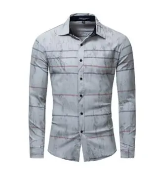 Mens Long Sleeves Casual Striped Office Shirts Large Size Male Single Breasted Label Cotton Leisure Blouse Europe M/3Xl J2551
Mens Long Sleeves Casual Striped Office Shirts Large Size Male Single Breasted Label Cotton Leisure Blouse Europe M/3Xl J2551