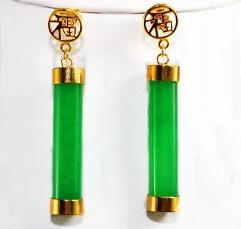 Wholesale Earrings Gift New Natural malaysian gem wholesale fancy 20*9mm 18kgp Fortune Green gem Earring for women jewelry
Wholesale Earrings Gift New Natural malaysian gem wholesale fancy 20*9mm 18kgp Fortune Green gem Earring for women jewelry