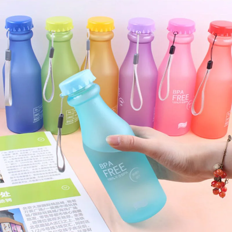 Water Bottle Sport Bike Portable Leak-proof 550ml Plastic Frosted Creative Fashion Lemon Juice Running Camping Bottle BPA Free
Water Bottle Sport Bike Portable Leak-proof 550ml Plastic Frosted Creative Fashion Lemon Juice Running Camping Bottle BPA Free