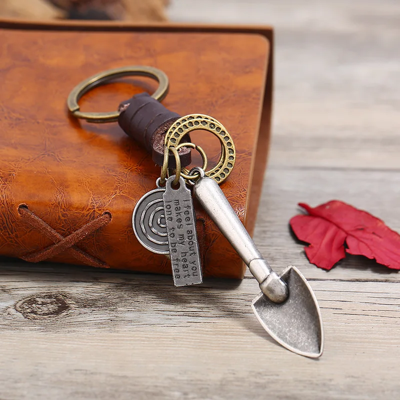Fashion Vintage Alloy Small Shovel Pendant Keychain Men Women Simple Personality Backpack Key Car Accessories Jewelry
Fashion Vintage Alloy Small Shovel Pendant Keychain Men Women Simple Personality Backpack Key Car Accessories Jewelry