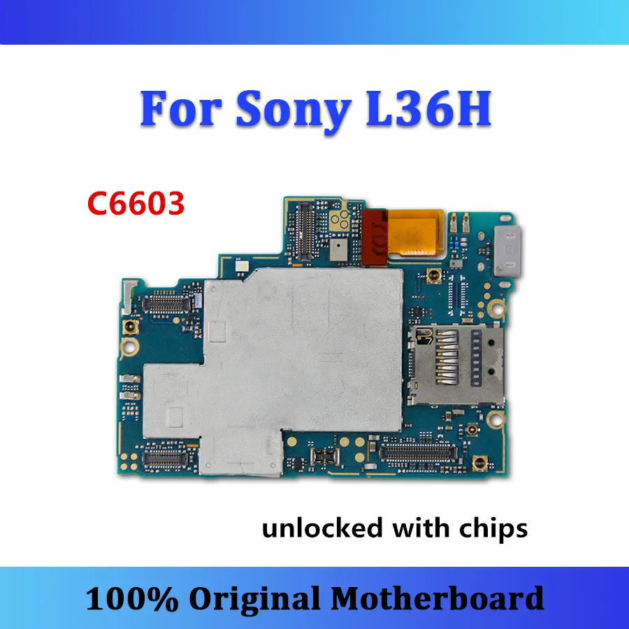 C6603 MB for Sony Xperia Z L36h C6603 motherboard unlocked with chips Whole Complete mainboard tested Android OS C6603 card/fee
C6603 MB for Sony Xperia Z L36h C6603 motherboard unlocked with chips Whole Complete mainboard tested Android OS C6603 card/fee