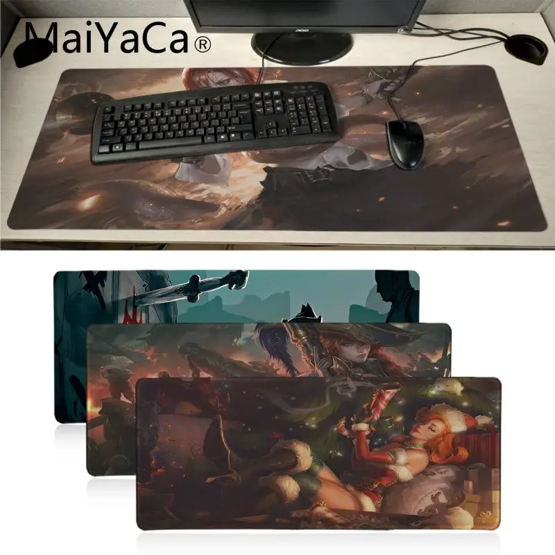 MaiYaCa Custom Skin lol Miss Fortune Unique Desktop Pad Keyboard Mat Game Mousepad Office Mice Gamer Soft Lockedge Mouse Pad
MaiYaCa Custom Skin lol Miss Fortune Unique Desktop Pad Keyboard Mat Game Mousepad Office Mice Gamer Soft Lockedge Mouse Pad