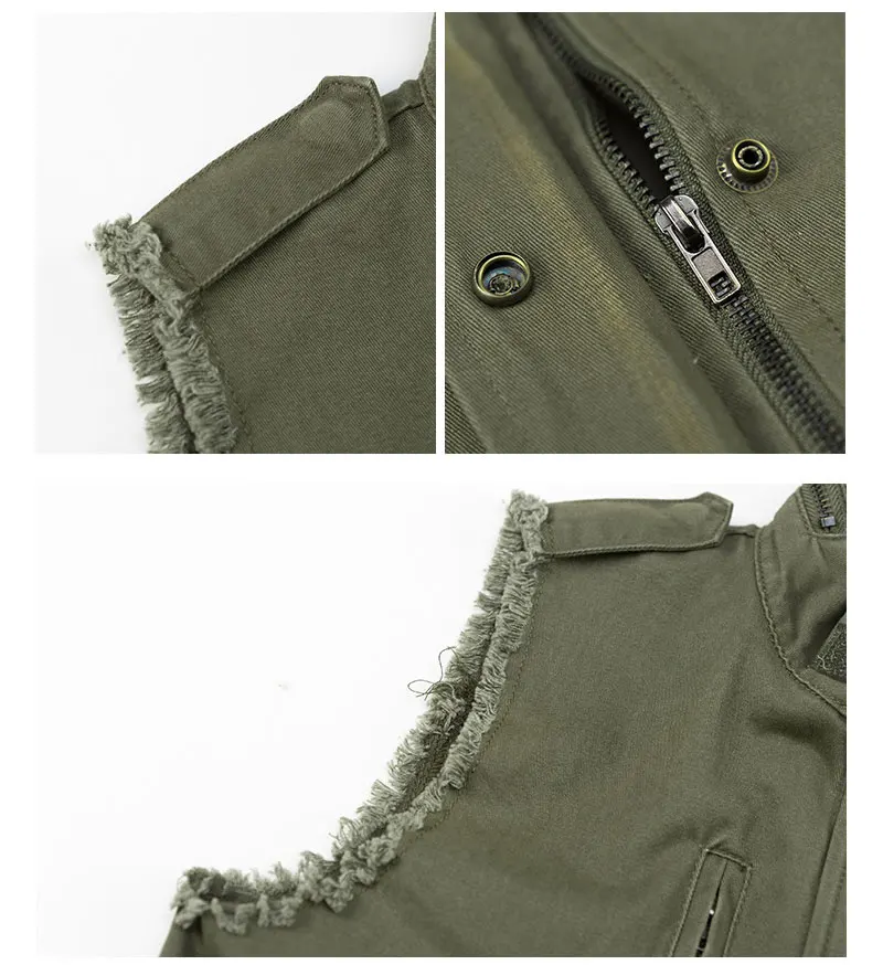 Sleeveless girls trench coat G3339-13