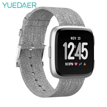 YUEDAER Woven Nylon Watchband Wrist Strap For Fitbit Versa Band Replace Weave Bracelet Grey Straps For Fit Bit Versa /Versa Lite
YUEDAER Woven Nylon Watchband Wrist Strap For Fitbit Versa Band Replace Weave Bracelet Grey Straps For Fit Bit Versa /Versa Lite