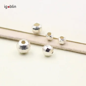S925 100% Pure Silver Bulk DIY Handmade String Bead Bracelet Jewelry Necessary Material Laser Hole Separate Divide Bead i018G
S925 100% Pure Silver Bulk DIY Handmade String Bead Bracelet Jewelry Necessary Material Laser Hole Separate Divide Bead i018G