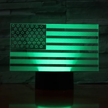 American flag Usb 3d Led Night Light Atmosphere Lamp Decoration RGB Kids Baby Gift the Stars and the Stripes Table Lamp Bedside
American flag Usb 3d Led Night Light Atmosphere Lamp Decoration RGB Kids Baby Gift the Stars and the Stripes Table Lamp Bedside