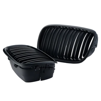 1pair Black Double Slat Kidney Grille Front Grill For BMW E70 E71 Model X5 X6 SUV M Sport xDrive 2007-2013 Car Styling
1pair Black Double Slat Kidney Grille Front Grill For BMW E70 E71 Model X5 X6 SUV M Sport xDrive 2007-2013 Car Styling