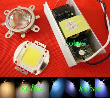 100W High Power LED 3000K 4000k 6000K 10000K 20000K 30000K +LED Driver + Lens With Reflector Collimator + Fixed Bracket
100W High Power LED 3000K 4000k 6000K 10000K 20000K 30000K +LED Driver + Lens With Reflector Collimator + Fixed Bracket