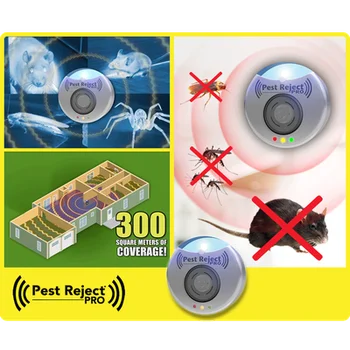 2020 Hot Sale Pest Reject Pro Anti Insect Ultrasonic 300 Square Meters Of Coverage Pest Repeller Rat Mosquito Fly Killer 
2020 Hot Sale Pest Reject Pro Anti Insect Ultrasonic 300 Square Meters Of Coverage Pest Repeller Rat Mosquito Fly Killer