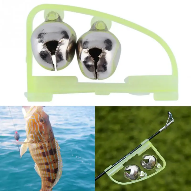 Glow in Dark Fishing Alarm Clip Outdoor Twin Bells Ring Fishing Rod Clamp Bells Bite Clip Lure Bells Alarm Fishing Accessories
Glow in Dark Fishing Alarm Clip Outdoor Twin Bells Ring Fishing Rod Clamp Bells Bite Clip Lure Bells Alarm Fishing Accessories