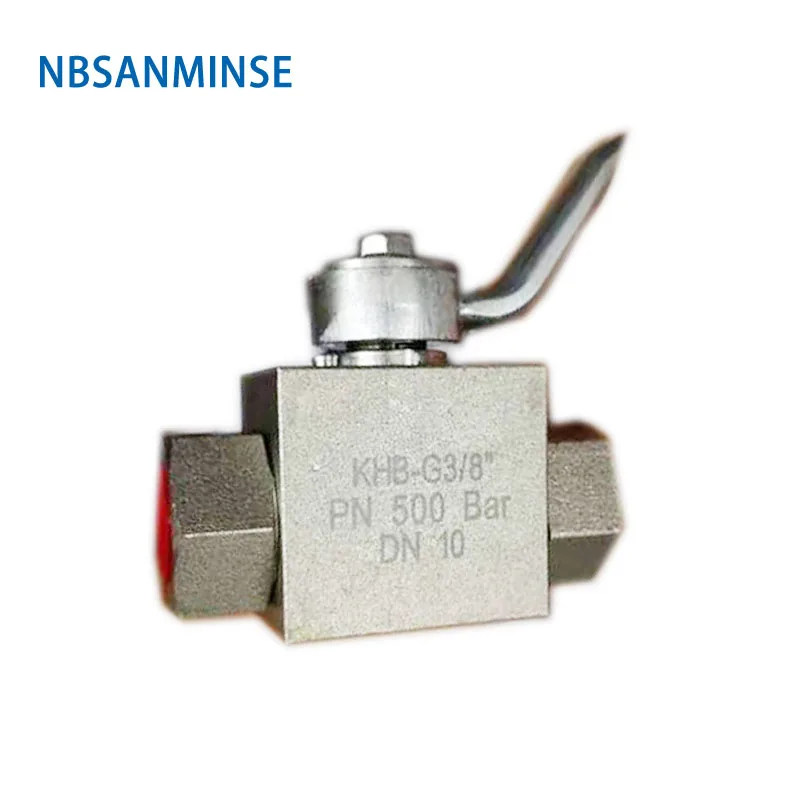 NBSANMINSE High Pressure Ball Valve Stainless Steel SS316 SR LR Thread Hydraulic Industrial Engineering Anticorrosion Valve
NBSANMINSE High Pressure Ball Valve Stainless Steel SS316 SR LR Thread Hydraulic Industrial Engineering Anticorrosion Valve
