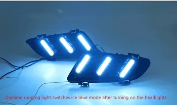 eOsuns led drl daytime running light for Mazda 6 2003-2004 with Dynamic moving yellow turn signal and blue night light
eOsuns led drl daytime running light for Mazda 6 2003-2004 with Dynamic moving yellow turn signal and blue night light