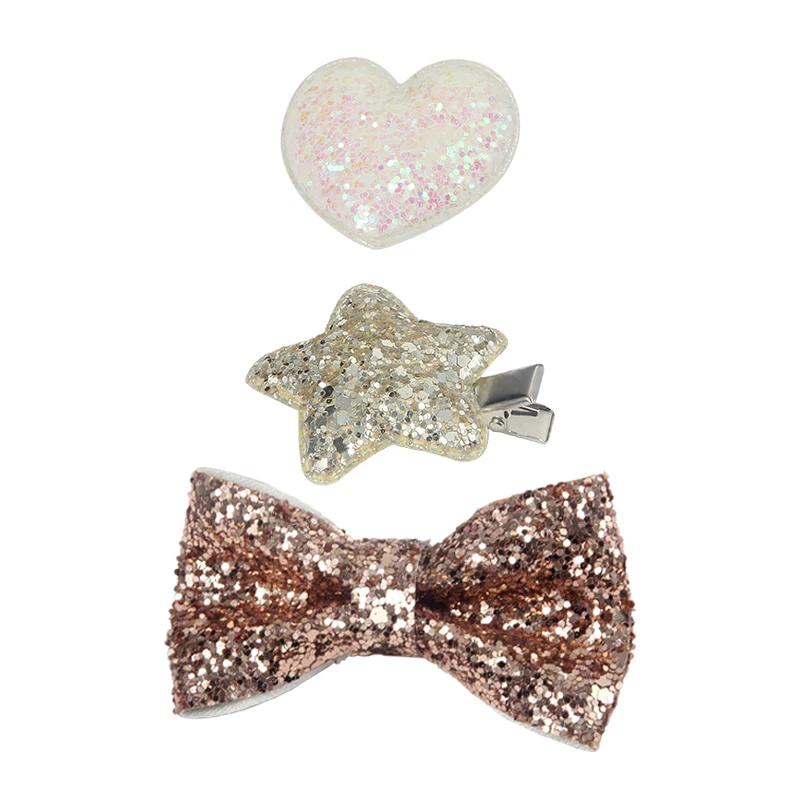 3pcs Star Glitter Sequins Hair Clips for Girls Hairpins Hair Barrettes Bowknot Hair Pins for Children Hair Accessories Headwear
3pcs Star Glitter Sequins Hair Clips for Girls Hairpins Hair Barrettes Bowknot Hair Pins for Children Hair Accessories Headwear
