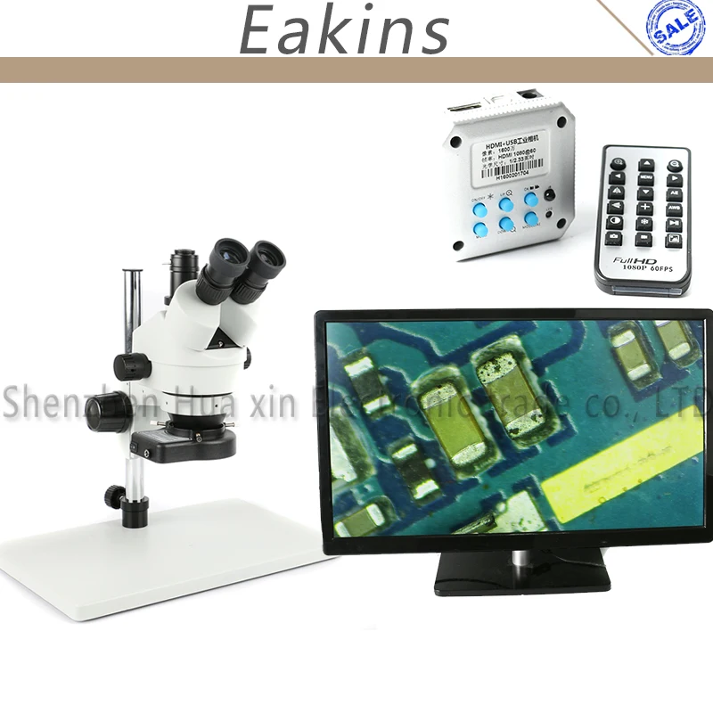 Simul-Foca 7X-45X Trinocular Zoom Stereo Microscope+16MP HDMI USB 1080P Digital Video Microscope Camera+Big Size Stand+144 LED
Simul-Foca 7X-45X Trinocular Zoom Stereo Microscope+16MP HDMI USB 1080P Digital Video Microscope Camera+Big Size Stand+144 LED