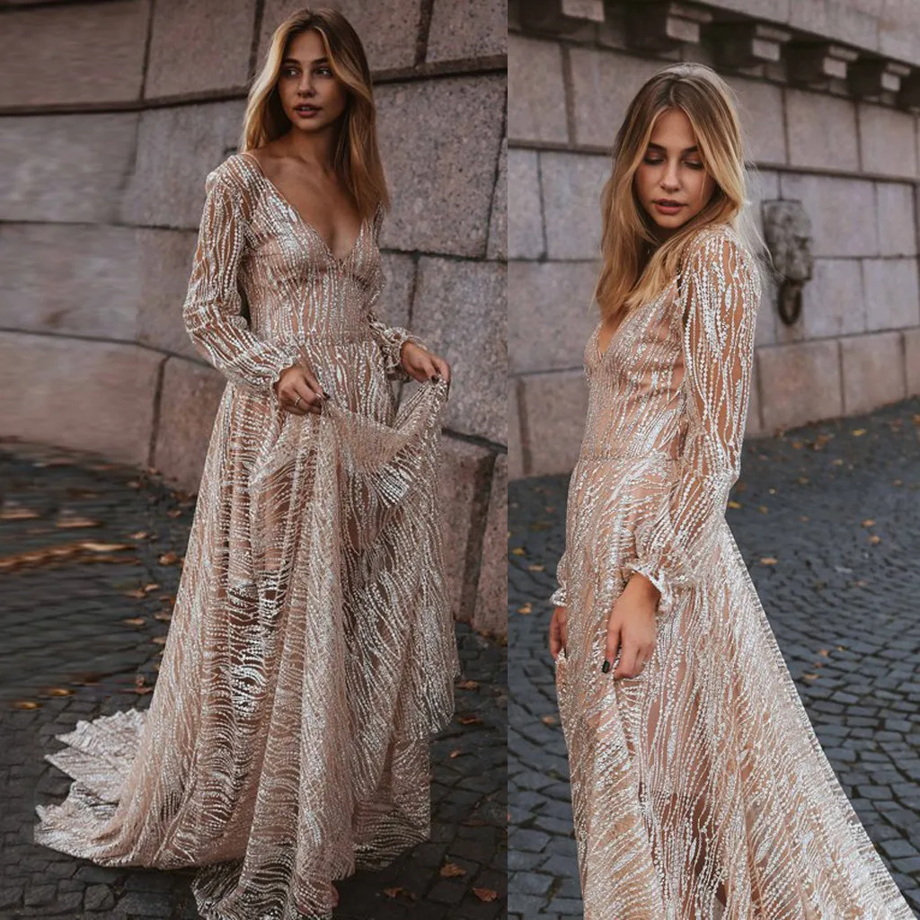 New Arrived robe Sexy Women Solid Color Long Sleeve Deep V Neck Bodycon Cocktail Prom Gown Dress vestidos de festa robe femme #C
New Arrived robe Sexy Women Solid Color Long Sleeve Deep V Neck Bodycon Cocktail Prom Gown Dress vestidos de festa robe femme #C
