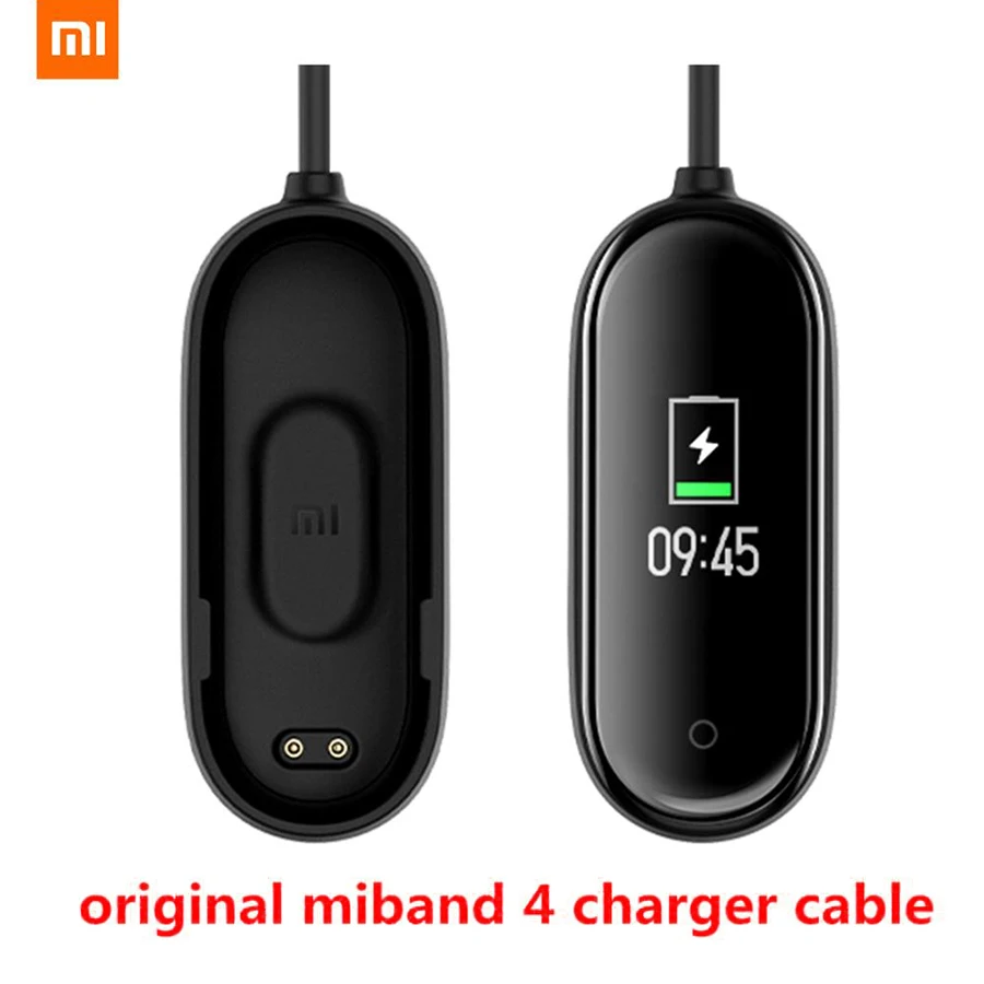 Оригинальный USB зарядный кабель для Xiaomi Mi Band 4 сменный Шнур зарядное устройство