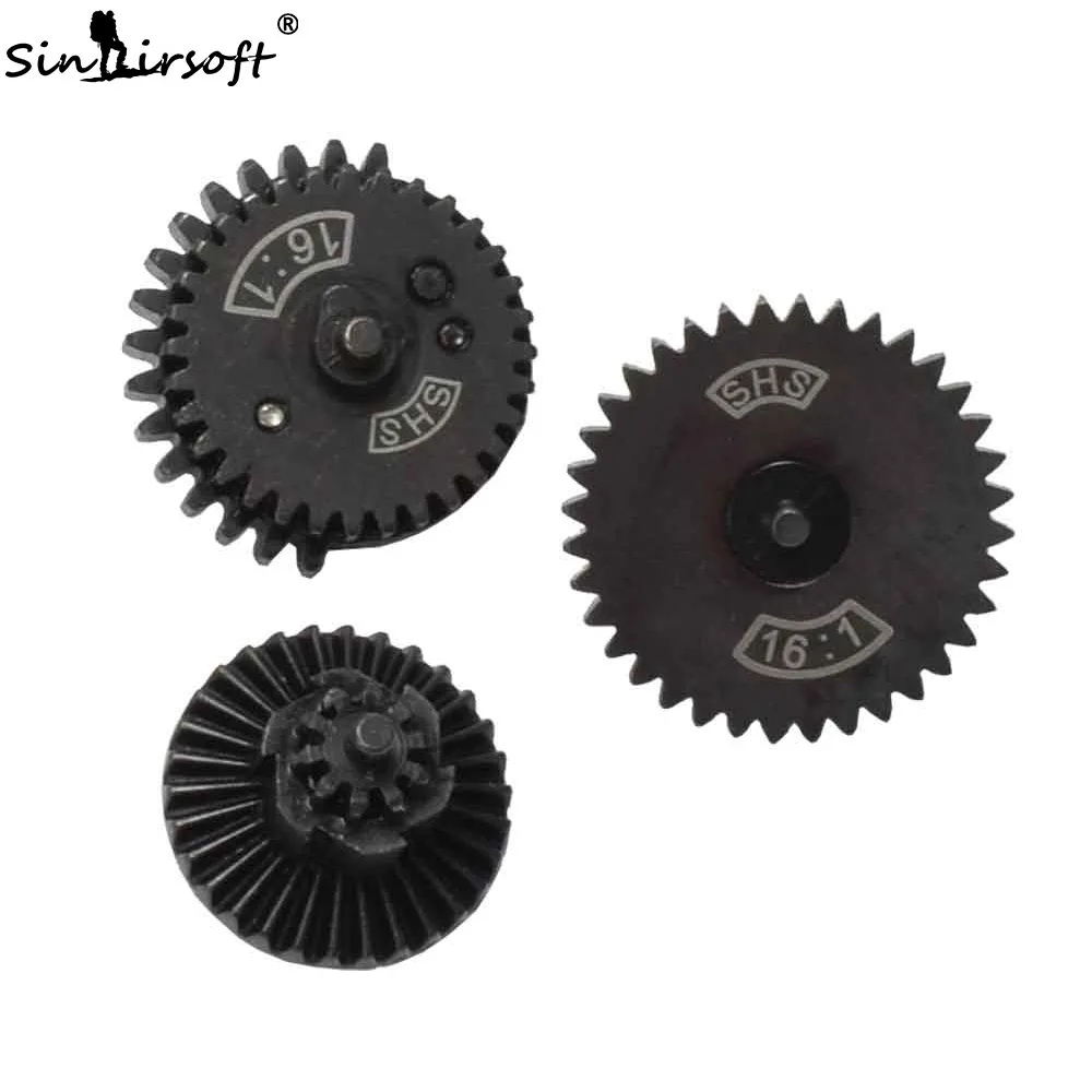 SINAIRSOFT SHS 16:1 High Speed Gear Set for Ver.2 / 3 AEG Airsoft Gearbox Shooting hunting Paintball gun accessories
SINAIRSOFT SHS 16:1 High Speed Gear Set for Ver.2 / 3 AEG Airsoft Gearbox Shooting hunting Paintball gun accessories