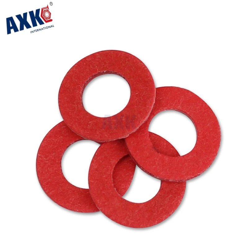 Axk 100pcs M2 M2.5 M3 M4 M5 M6 M8 M10 M12 M16 Steel Pad Insulation Washers Red Steel Paper Meson Gasket Spacer Insulating
Axk 100pcs M2 M2.5 M3 M4 M5 M6 M8 M10 M12 M16 Steel Pad Insulation Washers Red Steel Paper Meson Gasket Spacer Insulating
