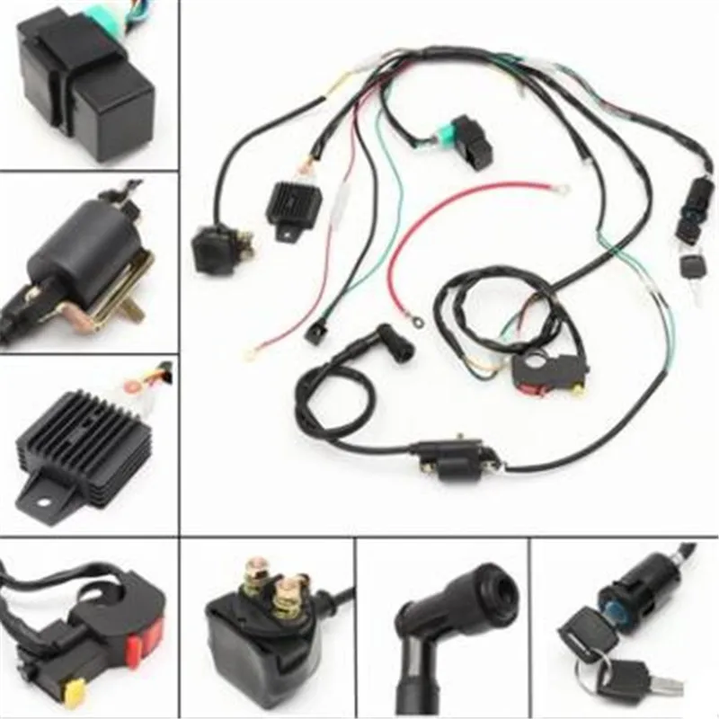 ATV Cross-Country Motorcycle General CDI Engine Starter Harness Set Work Perfect and Free Shipping
ATV Cross-Country Motorcycle General CDI Engine Starter Harness Set Work Perfect and Free Shipping