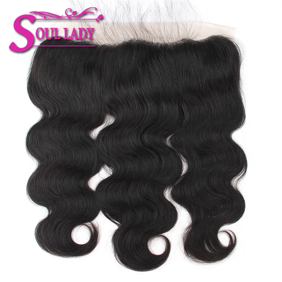 Soul Lady Malaysian Remy Hair 13*4 Ear To Ear Lace Frontal Closure Body Wave Bleached Knots Baby Hair Free Part 100% Human Hair
Soul Lady Malaysian Remy Hair 13*4 Ear To Ear Lace Frontal Closure Body Wave Bleached Knots Baby Hair Free Part 100% Human Hair