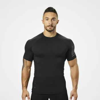 Men's Training Exercise round collar Sports Shirts Compressed Running T-shirt Elastic Quick Dry Man Sportswear Soccer Jersey 
Men's Training Exercise round collar Sports Shirts Compressed Running T-shirt Elastic Quick Dry Man Sportswear Soccer Jersey