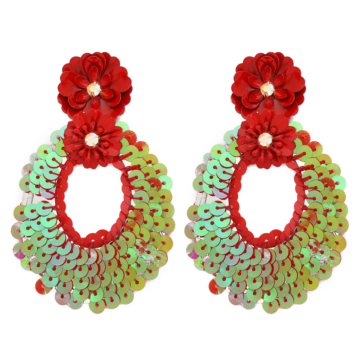 CWEEL Flower Earring For Women Female 2019 Earings Fashion Jewelry Statement Hanging Vintage Handmade Circle Earrings
CWEEL Flower Earring For Women Female 2019 Earings Fashion Jewelry Statement Hanging Vintage Handmade Circle Earrings