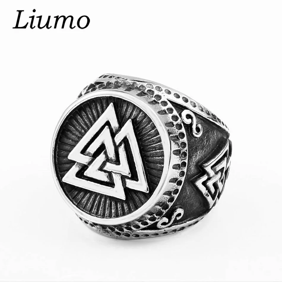 Liumo Fashion Punk Style Nordic Viking Rune Beads Scandinavian Odin Alloy Men Biker Ring Lr988
Liumo Fashion Punk Style Nordic Viking Rune Beads Scandinavian Odin Alloy Men Biker Ring Lr988