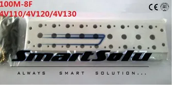 100M-8F Airtac Solenoid Valve Manifold With Screws & Rubber 4v110-06 8 Station Row Valve Base Board
100M-8F Airtac Solenoid Valve Manifold With Screws & Rubber 4v110-06 8 Station Row Valve Base Board