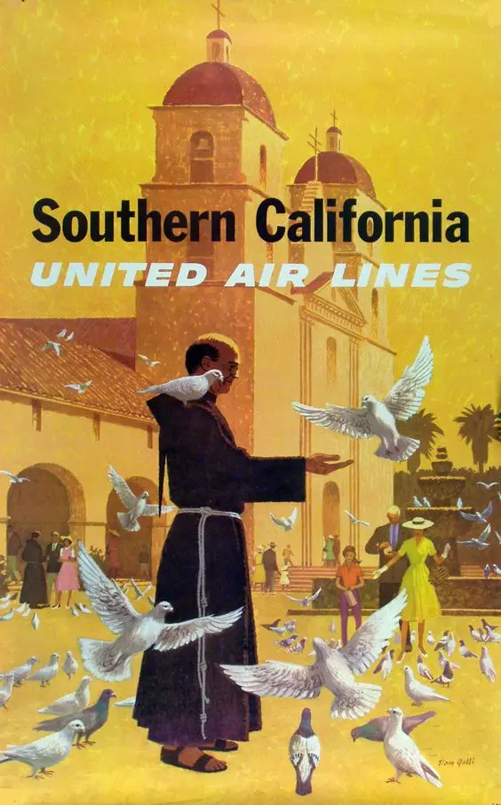 United Airlines Southern California Retro Vintage Poster Kraft Poster Canvas Painting Bathroom Wall Sticker Home Decoration
United Airlines Southern California Retro Vintage Poster Kraft Poster Canvas Painting Bathroom Wall Sticker Home Decoration