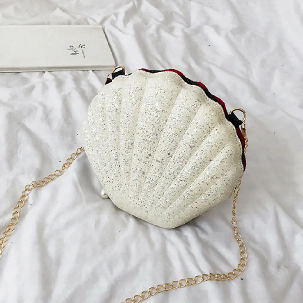 New Women Sequins Shiny Bling Shell Zipper Shoulder Bag Fashion Lady PU Leather Cross-body Elegant Party Chain Bag
New Women Sequins Shiny Bling Shell Zipper Shoulder Bag Fashion Lady PU Leather Cross-body Elegant Party Chain Bag